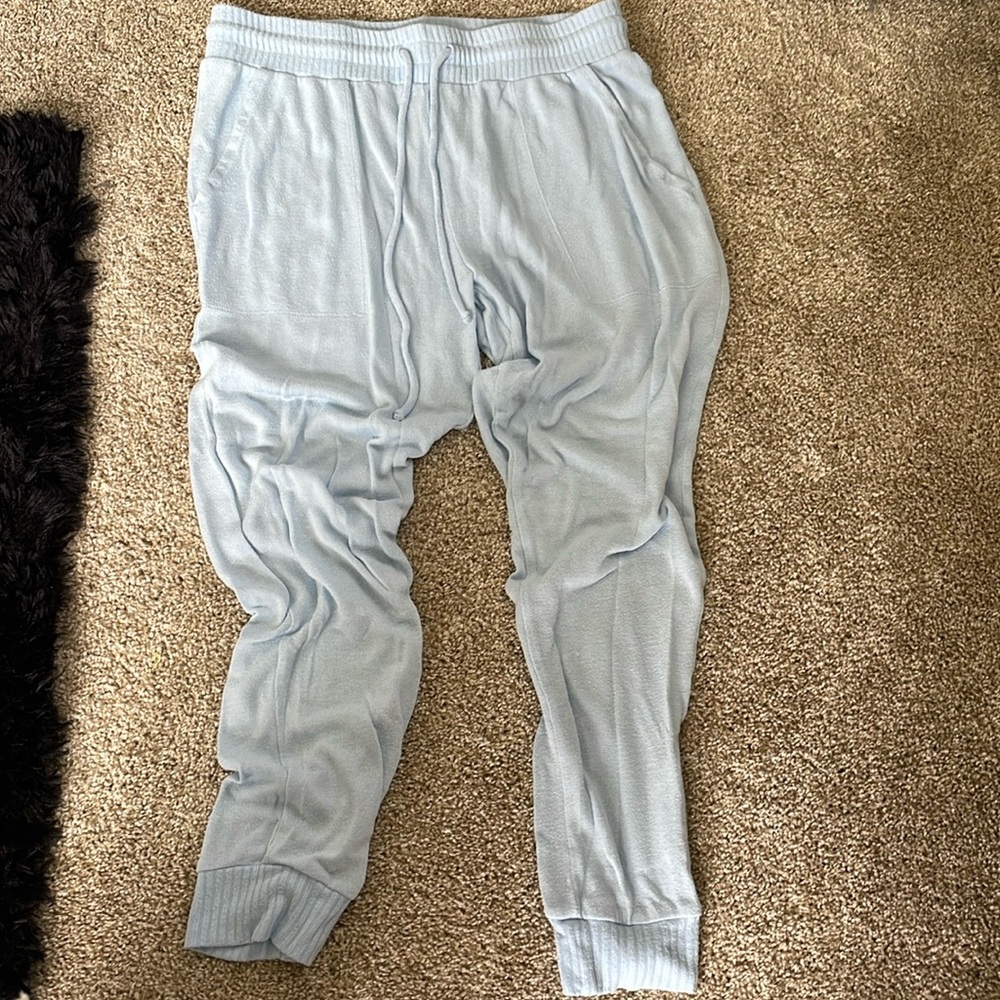 Stars Above Light Blue Pajama Jogger Pants